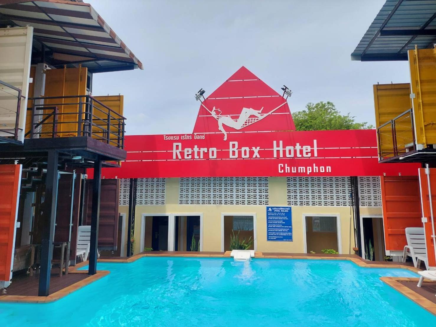 Retro Box Hotel Chumphon Bagian luar foto