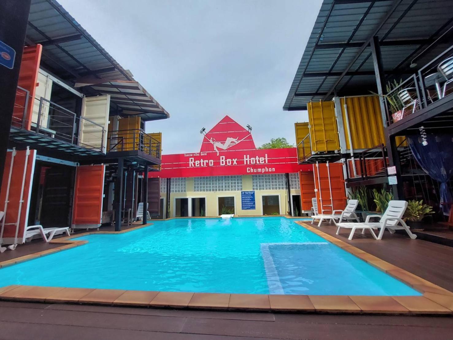 Retro Box Hotel Chumphon Bagian luar foto